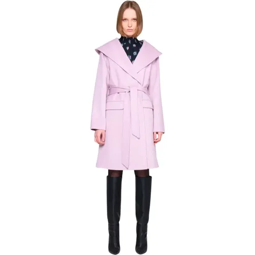 Coats > Belted Coats - - Silvian Heach - Modalova