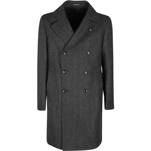 Coats > Double-Breasted Coats - - Tagliatore - Modalova
