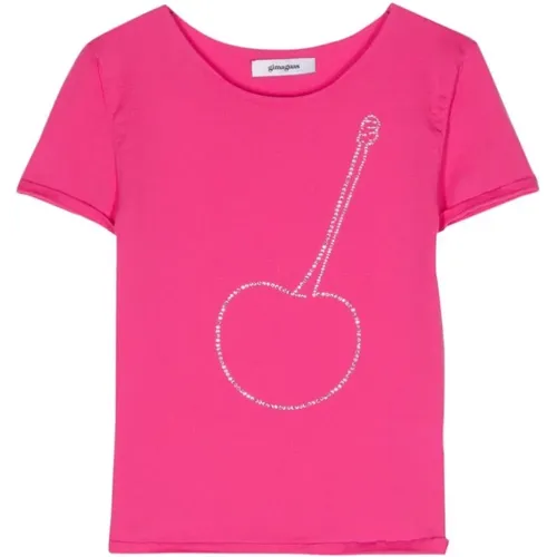Gimaguas - Tops > T-Shirts - Pink - Gimaguas - Modalova
