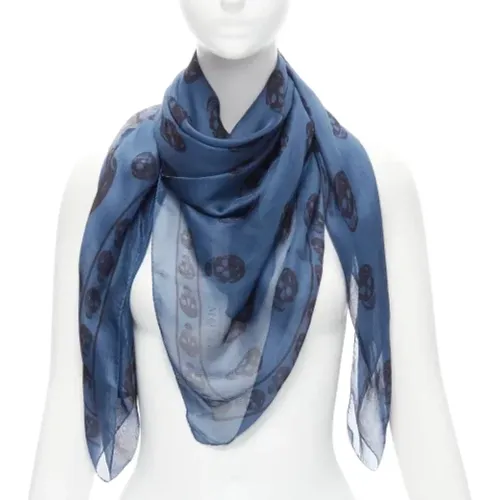 Pre-owned > Pre-owned Accessories > Pre-owned Scarves - - Alexander McQueen Pre-owned - Modalova