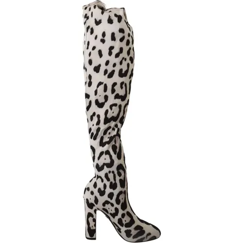 Shoes > Boots > Over-knee Boots - - Dolce & Gabbana - Modalova