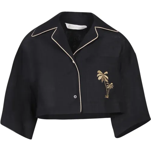 Blouses & Shirts > Shirts - - Palm Angels - Modalova