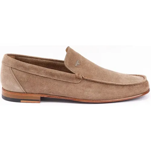 Shoes > Flats > Loafers - - Testoni - Modalova