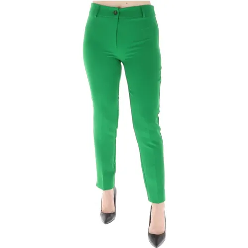 Trousers > Slim-fit Trousers - - Sol Wears Women - Modalova