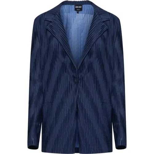 Jackets > Blazers - - Giorgio Armani - Modalova