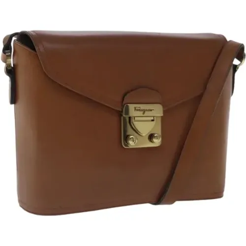 Pre-owned > Pre-owned Bags > Pre-owned Cross Body Bags - - Salvatore Ferragamo Pre-owned - Modalova