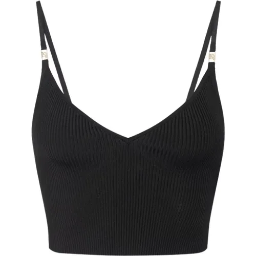 Tops > Sleeveless Tops - - Elisabetta Franchi - Modalova