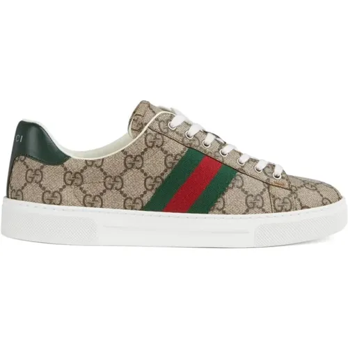 Gucci - Shoes > Sneakers - Brown - Gucci - Modalova