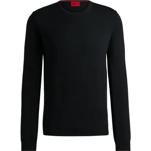 Knitwear > Round-neck Knitwear - - Hugo Boss - Modalova