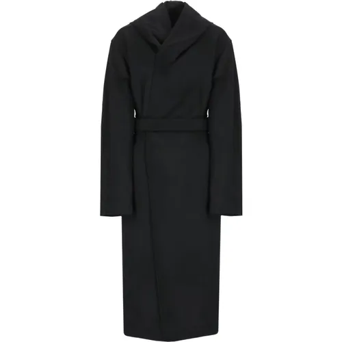 Coats > Belted Coats - - Yohji Yamamoto - Modalova