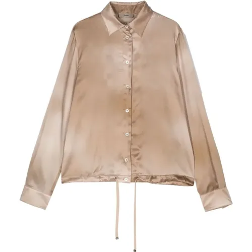 Blouses & Shirts > Shirts - - Herno - Modalova