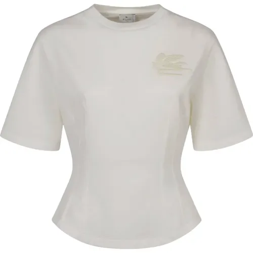 Etro - Tops > T-Shirts - White - ETRO - Modalova