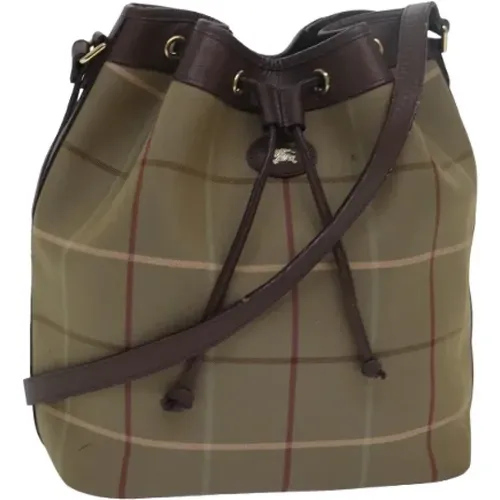 Pre-owned > Pre-owned Bags > Pre-owned Bucket Bags - - Burberry Vintage - Modalova