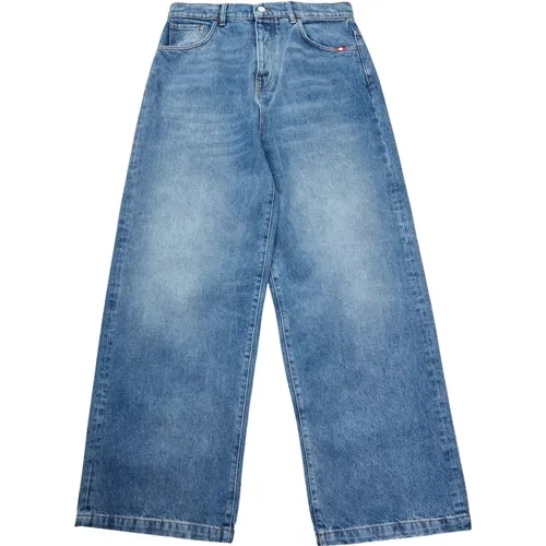 Amish - Jeans > Wide Jeans - Blue - Amish - Modalova