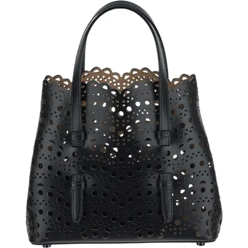 Alaïa - Bags > Handbags - Black - Alaïa - Modalova