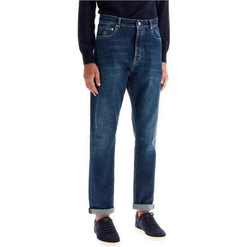 Jeans > Slim-fit Jeans - - BRUNELLO CUCINELLI - Modalova