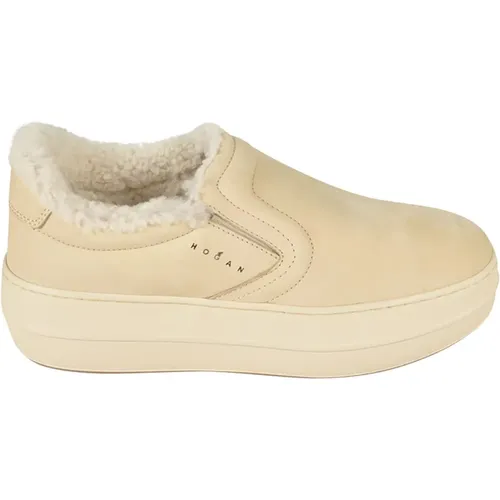 Hogan - Shoes > Sneakers - Beige - Hogan - Modalova