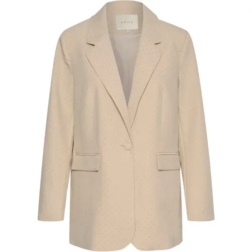 Kaffe - Jackets > Blazers - Beige - Kaffe - Modalova