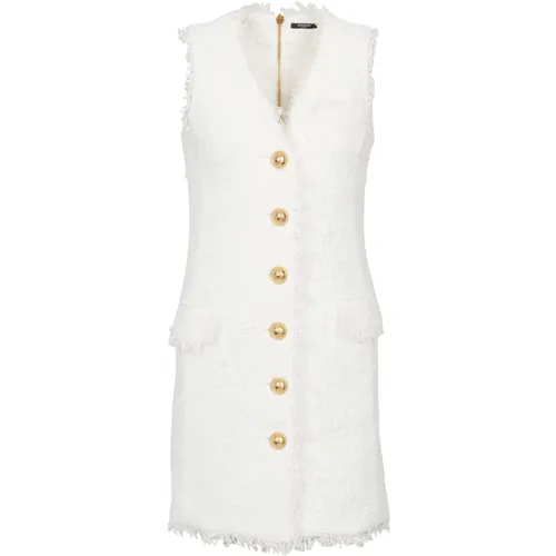 Tops > Sleeveless Tops - - Balmain - Modalova