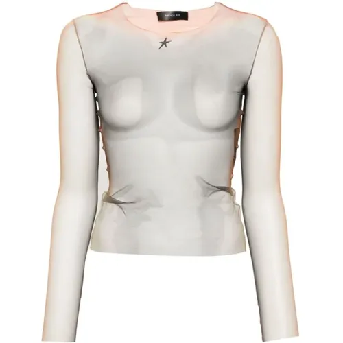 Tops > Long Sleeve Tops - - Mugler - Modalova