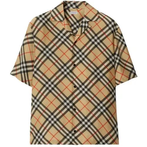 Shirts > Short Sleeve Shirts - - Burberry - Modalova