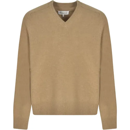 Knitwear > V-neck Knitwear - - Maison Margiela - Modalova