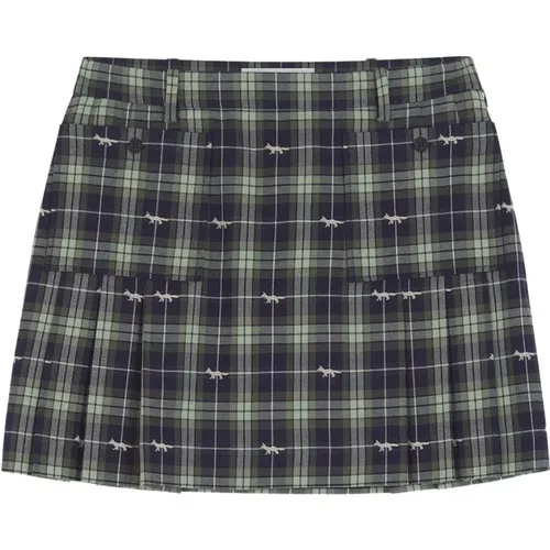 Skirts > Short Skirts - - Maison Kitsuné - Modalova