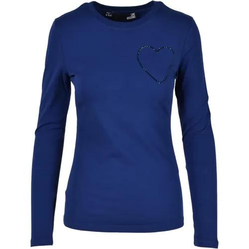 Tops > Long Sleeve Tops - - Love Moschino - Modalova