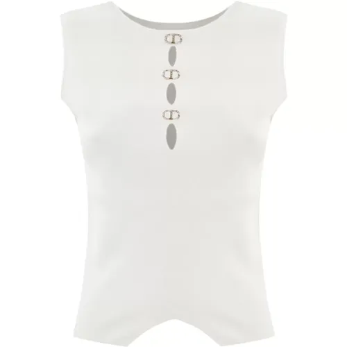 Tops > Sleeveless Tops - - Twinset - Modalova