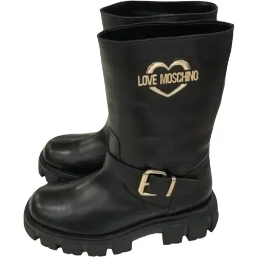 Shoes > Boots > Rain Boots - - Love Moschino - Modalova