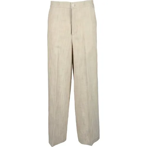 Trousers > Straight Trousers - - Attic and Barn - Modalova