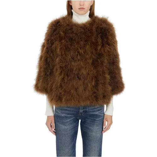 Jackets > Faux Fur & Shearling Jackets - - Giorgio Brato - Modalova