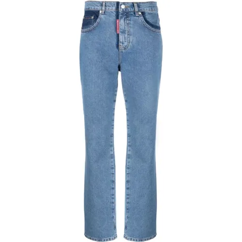 Jeans > Straight Jeans - - Moschino - Modalova