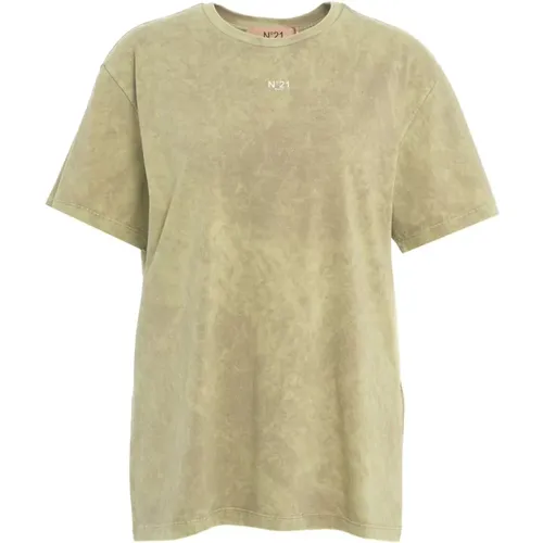 N21 - Tops > T-Shirts - Green - N21 - Modalova