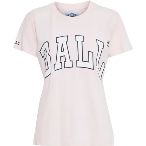 Ball - Tops > T-Shirts - Pink - Ball - Modalova