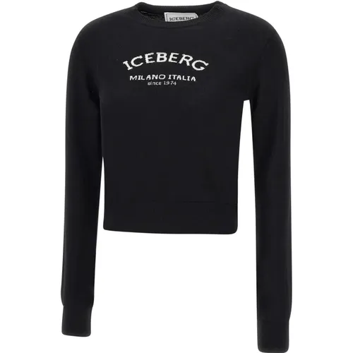 Knitwear > Round-neck Knitwear - - Iceberg - Modalova