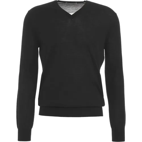 Knitwear > V-neck Knitwear - - Kangra - Modalova