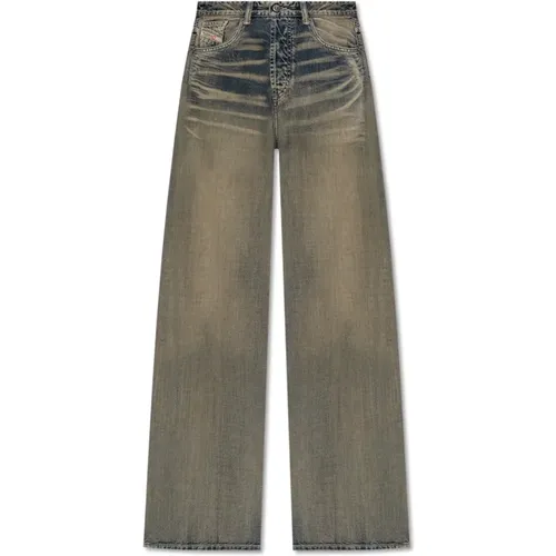 Jeans > Wide Jeans - - Diesel - Modalova