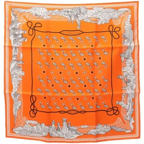 Pre-owned > Pre-owned Accessories > Pre-owned Scarves - - Hermès Vintage - Modalova