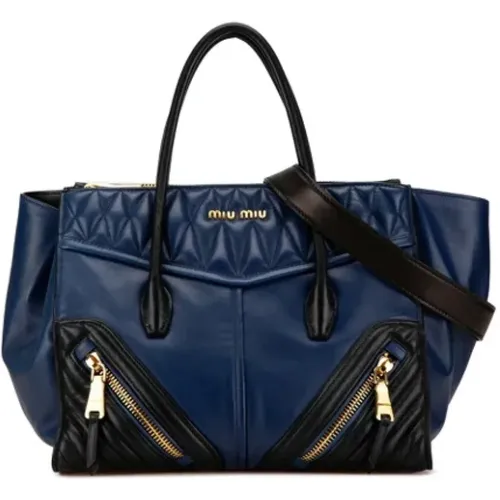 Pre-owned > Pre-owned Bags > Pre-owned Tote Bags - - Miu Miu Pre-owned - Modalova