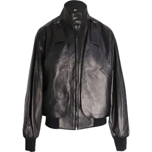 Jackets > Leather Jackets - - Bottega Veneta - Modalova