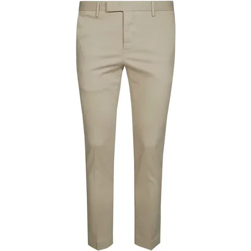 Pt01 - Trousers > Chinos - Beige - Pt01 - Modalova