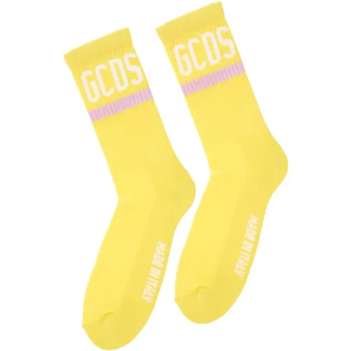 Gcds - Underwear > Socks - Yellow - Gcds - Modalova