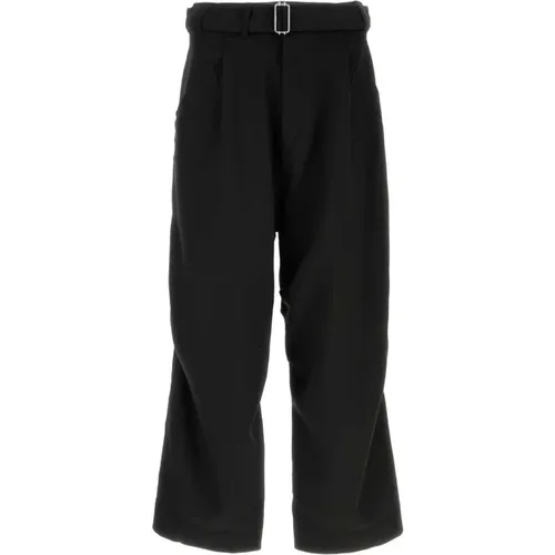 Trousers > Wide Trousers - - Emporio Armani - Modalova