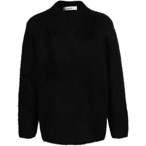 Knitwear > Round-neck Knitwear - - Séfr - Modalova