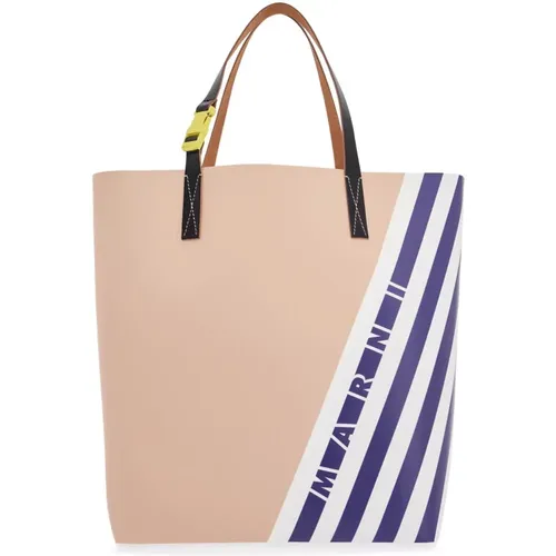 Marni - Bags > Tote Bags - Pink - Marni - Modalova