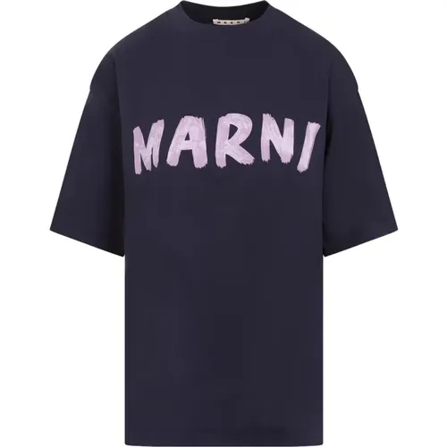 Marni - Tops > T-Shirts - Black - Marni - Modalova