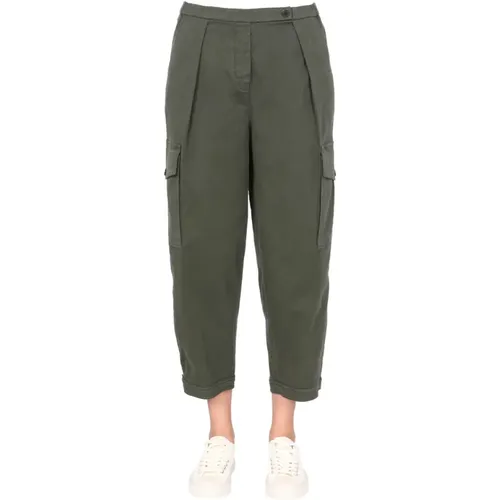 Trousers > Cropped Trousers - - Aspesi - Modalova