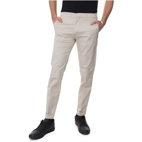 Fay - Trousers > Chinos - Beige - Fay - Modalova