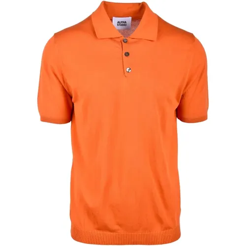 Tops > Polo Shirts - - Alpha Studio - Modalova